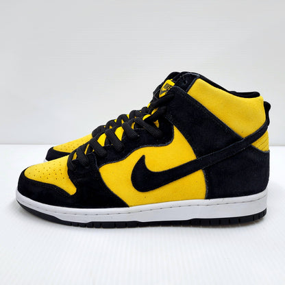 【中古品】【メンズ】 NIKE SB ナイキエスビー DUNK HIGH PRO DB1640-001 ダンク ハイ プロ スニーカー シューズ 靴 160-241130-ay-04-izu サイズ：27.5cm カラー：BLACK/BLACK-VARSITY MAIZE 万代Net店