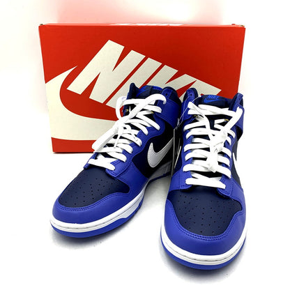 【中古美品】【メンズ】 NIKE ナイキ DJ6189-400 DUNK HIGH RETRO OBSIDIAN ダンク ハイ レトロ オブシディアン スニーカー シューズ 靴 160-241130-mm-12-izu サイズ：28.0cm カラー：ブルー 万代Net店