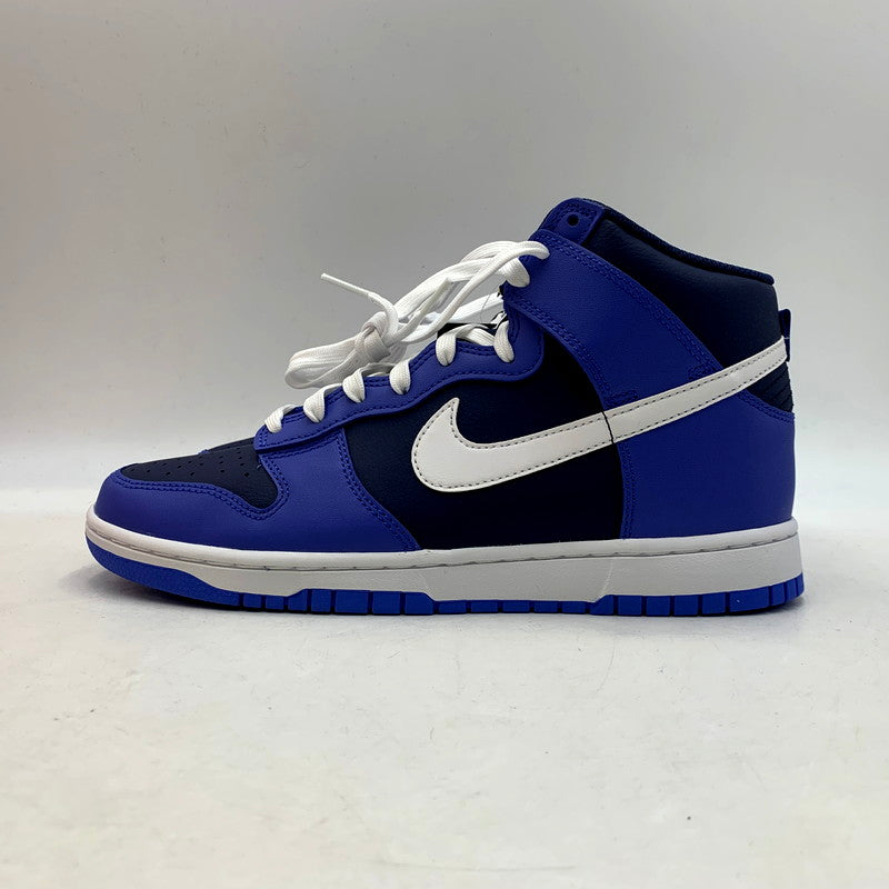 【中古美品】【メンズ】 NIKE ナイキ DJ6189-400 DUNK HIGH RETRO OBSIDIAN ダンク ハイ レトロ オブシディアン スニーカー シューズ 靴 160-241130-mm-12-izu サイズ：28.0cm カラー：ブルー 万代Net店