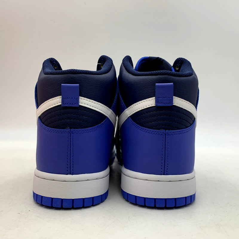 【中古美品】【メンズ】 NIKE ナイキ DJ6189-400 DUNK HIGH RETRO OBSIDIAN ダンク ハイ レトロ オブシディアン スニーカー シューズ 靴 160-241130-mm-12-izu サイズ：28.0cm カラー：ブルー 万代Net店