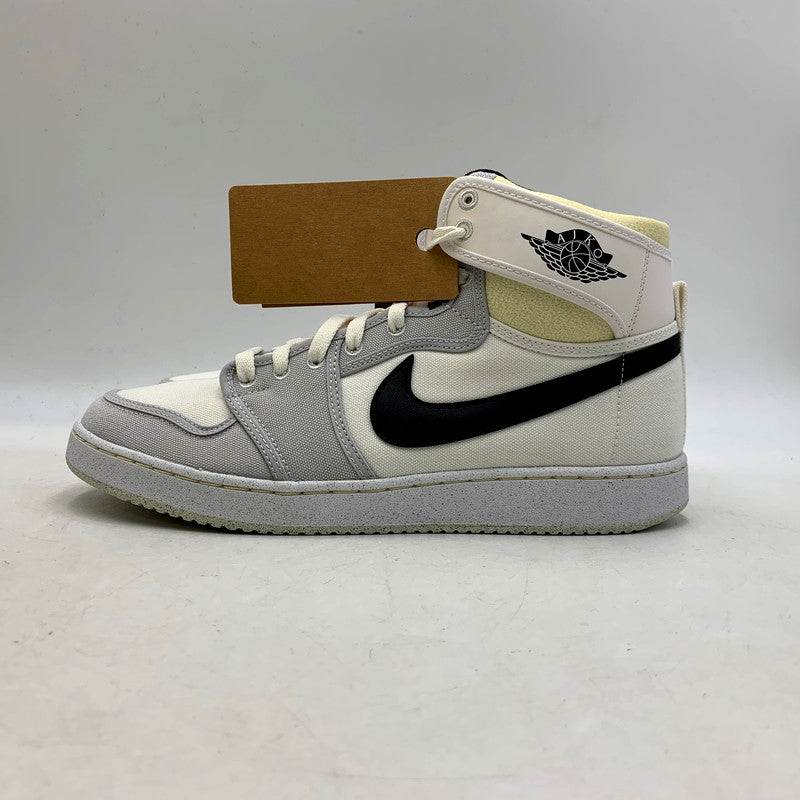 【中古美品】【メンズ】 NIKE ナイキ DO5047-100 AIR JORDAN 1 KO GREY FOG エアジョーダン1 グレーフォグ スニーカー シューズ 靴 160-241130-mm-17-izu サイズ：28.0cm カラー：ホワイト/グレー 万代Net店