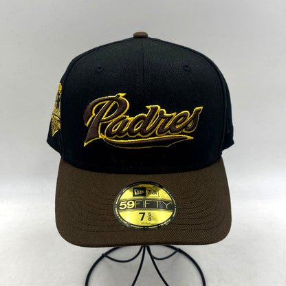 【中古美品】【メンズ】 NEW ERA ニューエラ ”SAN DIEGO PADRES”BB CAP サンディエゴパドレスBBキャップ 帽子 服飾雑貨 185-241130-ma-03-izu サイズ：60.6cm カラー：黒 万代Net店