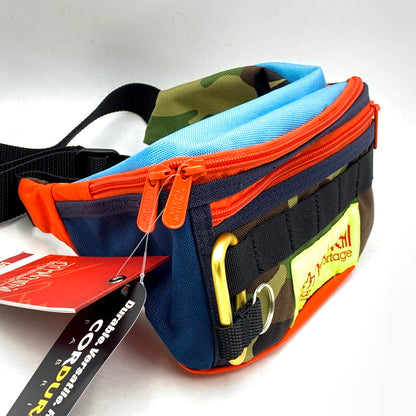 【中古美品】【メンズ/レディース】 Manhattan Portage マンハッタンポーテージ ALLEYCAT WAIST BAG CONEYISLAND アレイキャット ウエストバッグ コニーアイランド カバン 鞄 188-241203-as-21-izu カラー：マルチ 万代Net店