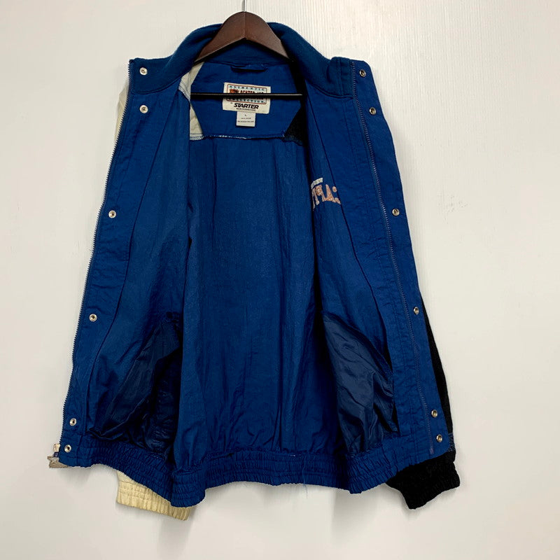 【中古品】【メンズ】  STARTER CENTER ICE スターター 90S NHL CAPITALS NYLON JACKET ナイロンジャケットアウター 146-241208-as-10-izu サイズ：L カラー：マルチカラー 万代Net店