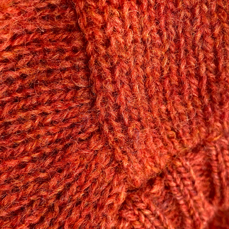 【現状渡し品】【メンズ】 MC GEORGE マックジョージ 80S WOOL KNIT SWEATER ウールニットセーター スコットランド製 長袖 トップス 146-241204-as-20-izu サイズ：46 カラー：オレンジ 万代Net店