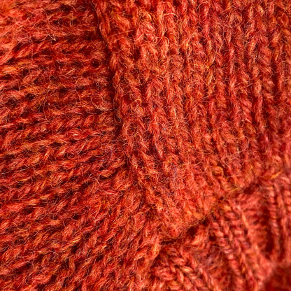 【現状渡し品】【メンズ】 MC GEORGE マックジョージ 80S WOOL KNIT SWEATER ウールニットセーター スコットランド製 長袖 トップス 146-241204-as-20-izu サイズ：46 カラー：オレンジ 万代Net店