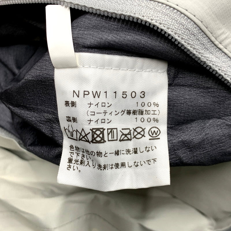 【中古品】【レディース】 THE NORTH FACE ザ・ノースフェイス CLIMB LIGHT JACKET NPW11503 クライムライト ジャケット アウター 168-241206-as-08-izu サイズ：S カラー：ライトグレー系 万代Net店