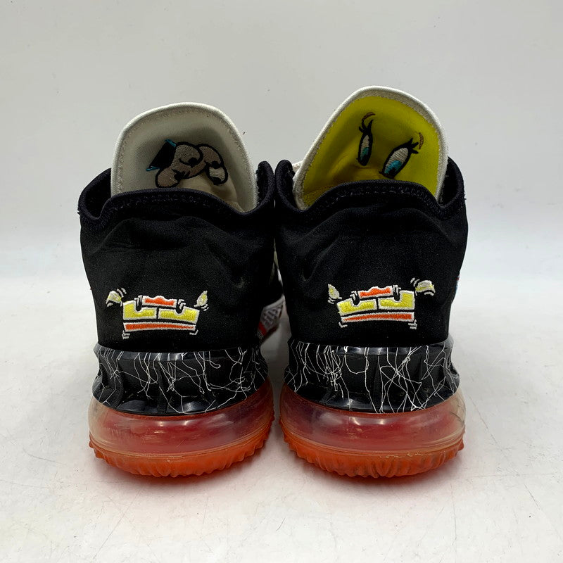 【中古品】【メンズ/レディース】 NIKE ナイキ × SPACE PLAYERS スペースプレイヤーズ LEBRON 18 LOW CV7562-103 レブロン 18 ロー スニーカー シューズ 靴 160-241206-as-01-izu サイズ：26cm カラー：WHITE/BRIGHT CRIMSON-BLACK 万代Net店