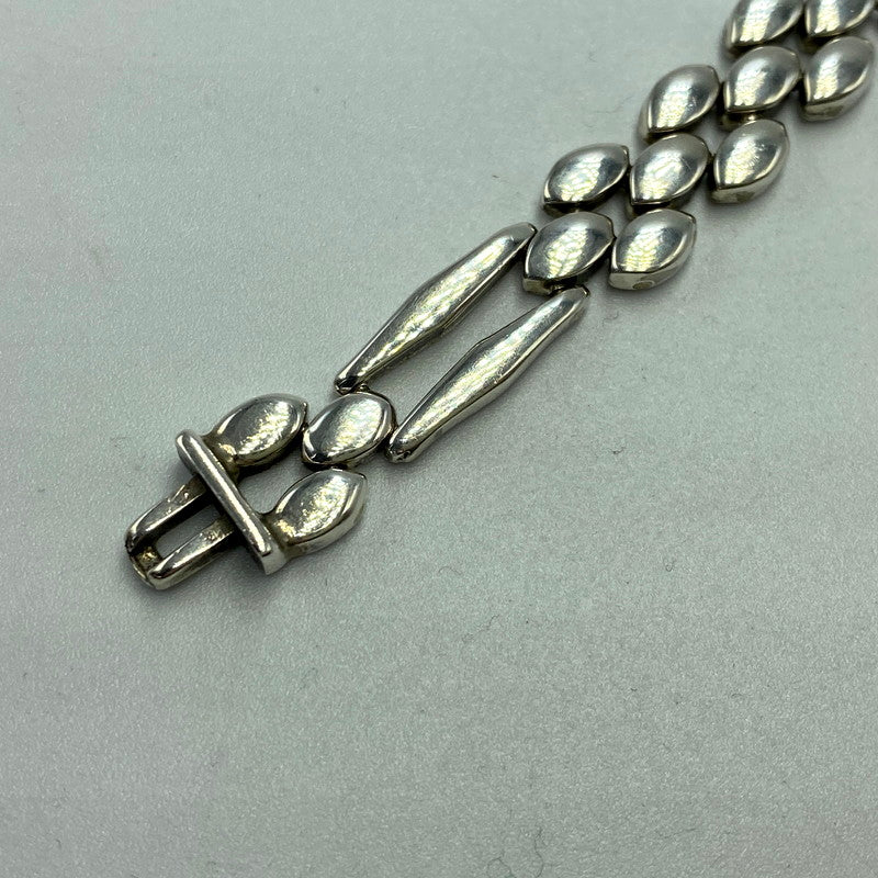 【中古品】【メンズ/レディース】 MEXICAN JEWELRY メキシカン ジュエリー SILVER 925 CHAIN BRACELET シルバー 925 チェーン ブレスレット アクセサリー 192-241206-as-25-izu カラー：シルバー 万代Net店