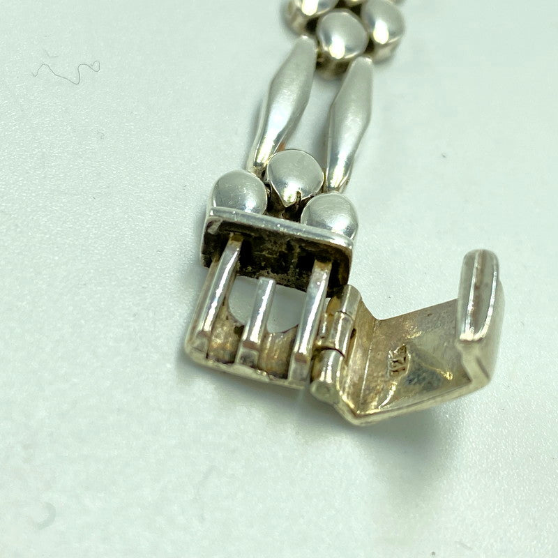【中古品】【メンズ/レディース】 MEXICAN JEWELRY メキシカン ジュエリー SILVER 925 CHAIN BRACELET シルバー 925 チェーン ブレスレット アクセサリー 192-241206-as-25-izu カラー：シルバー 万代Net店