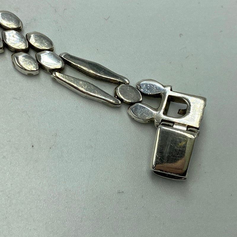 【中古品】【メンズ/レディース】 MEXICAN JEWELRY メキシカン ジュエリー SILVER 925 CHAIN BRACELET シルバー 925 チェーン ブレスレット アクセサリー 192-241206-as-25-izu カラー：シルバー 万代Net店