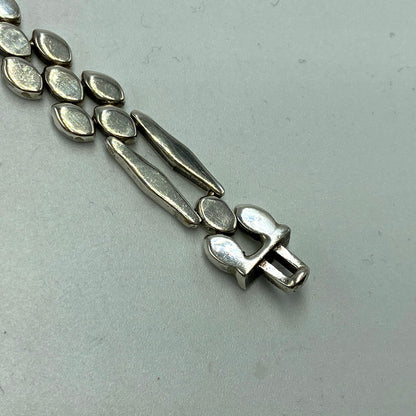 【中古品】【メンズ/レディース】 MEXICAN JEWELRY メキシカン ジュエリー SILVER 925 CHAIN BRACELET シルバー 925 チェーン ブレスレット アクセサリー 192-241206-as-25-izu カラー：シルバー 万代Net店