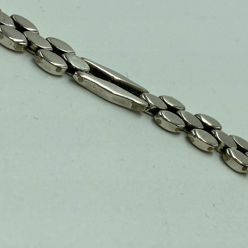 【中古品】【メンズ/レディース】  MEXICAN JEWELRY メキシカン ジュエリー SILVER 925 CHAIN BRACELET シルバー 925 チェーン ブレスレット アクセサリー 192-241206-as-25-izu カラー：シルバー 万代Net店