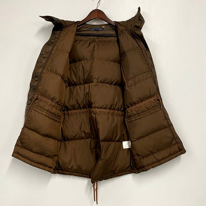 【中古品】【メンズ】 RALPH LAUREN ラルフローレン WMBLOTWS5E00004 HOODED DOWN JACKET フーデッドダウンジャケット アウター 長袖 147-241212-ma-02-izu サイズ：S カラー：茶 万代Net店