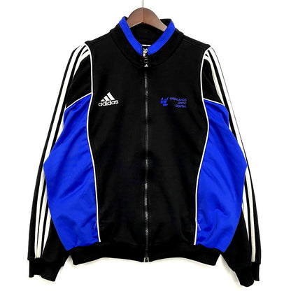 【中古品】【メンズ】 adidas アディダス 923001 90S TRACK JACKET 90年代 トラックジャケット アウター 長袖 146-241212-ma-06-izu サイズ：L カラー：黒 万代Net店