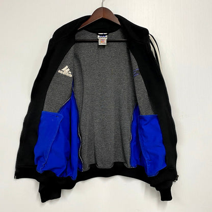 【中古品】【メンズ】 adidas アディダス 923001 90S TRACK JACKET 90年代 トラックジャケット アウター 長袖 146-241212-ma-06-izu サイズ：L カラー：黒 万代Net店