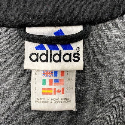 【中古品】【メンズ】 adidas アディダス 923001 90S TRACK JACKET 90年代 トラックジャケット アウター 長袖 146-241212-ma-06-izu サイズ：L カラー：黒 万代Net店