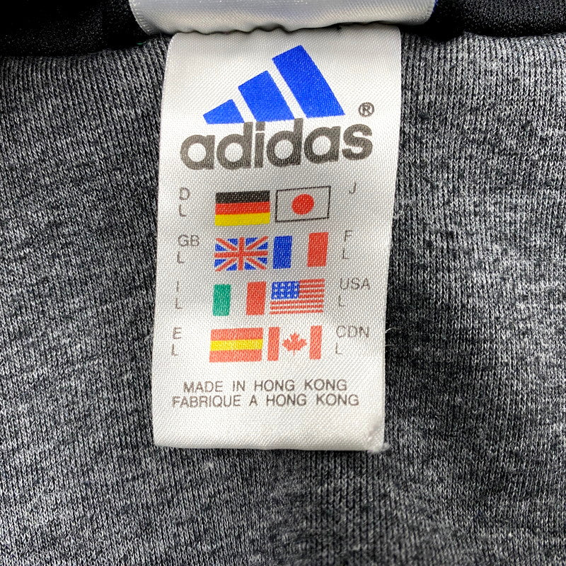 【中古品】【メンズ】 adidas アディダス 923001 90S TRACK JACKET 90年代 トラックジャケット アウター 長袖 146-241212-ma-06-izu サイズ：L カラー：黒 万代Net店