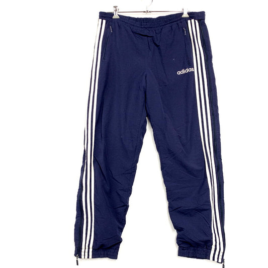 【中古品】【メンズ】 adidas アディダス SIDE ZIP TRACK PANTS サイドジップ トラックパンツ ボトムス 157-241214-as-06-izu サイズ：下記参照 カラー：ネイビー 万代Net店