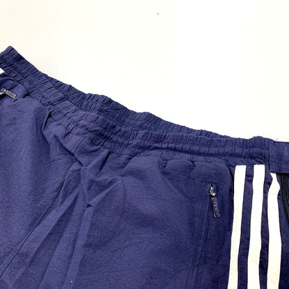 【中古品】【メンズ】 adidas アディダス SIDE ZIP TRACK PANTS サイドジップ トラックパンツ ボトムス 157-241214-as-06-izu サイズ：下記参照 カラー：ネイビー 万代Net店