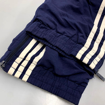 【中古品】【メンズ】 adidas アディダス SIDE ZIP TRACK PANTS サイドジップ トラックパンツ ボトムス 157-241214-as-06-izu サイズ：下記参照 カラー：ネイビー 万代Net店