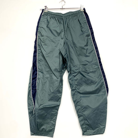 【中古品】【メンズ】 NIKE ナイキ 00S FLAP POCKET NYLON PANTS フラップポケット ナイロンパンツ ボトムス 157-241214-as-04-izu サイズ：L カラー：グリーン系 万代Net店