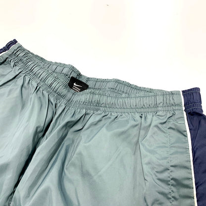 【中古品】【メンズ】 NIKE ナイキ 00S FLAP POCKET NYLON PANTS フラップポケット ナイロンパンツ ボトムス 157-241214-as-04-izu サイズ：L カラー：グリーン系 万代Net店