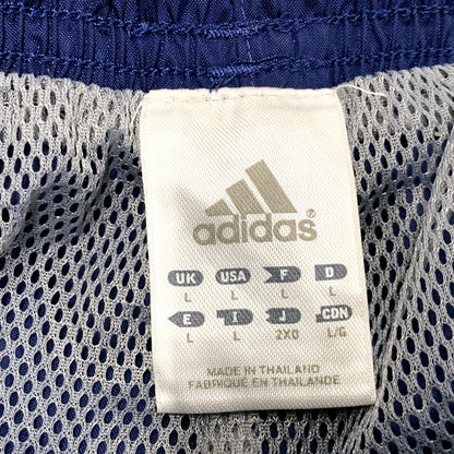 【中古品】【メンズ】 adidas アディダス 00S NYLON PANTS AVQ001 ナイロンパンツ ボトムス 157-241212-as-30-izu サイズ：2XO カラー：ブルー 万代Net店