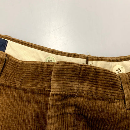 【現状渡し品】【メンズ】 Polo by Ralph Lauren ポロバイラルフローレン 90S CORDUROY 2 TUCK PANTS コーデュロイ 2タック パンツ ボトムス 157-241208-as-08-izu カラー：ブラウン 万代Net店