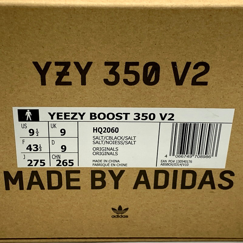 【中古美品】【メンズ】 adidas アディダス YEEZY BOOST 350 V2 HQ2060 イージーブースト 350 V2 スニーカー シューズ 靴 161-241209-as-15-izu サイズ：27.5cm カラー：SALT/CORE BLACK/SALT 万代Net店