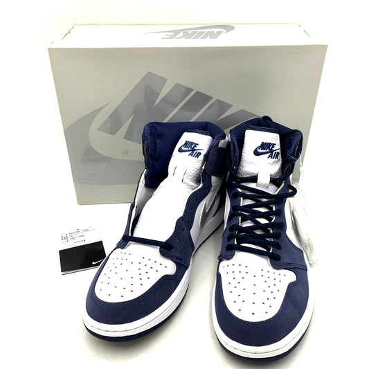 【中古品】【メンズ】 NIKE ナイキ AIR JORDAN 1 HIGH OG CO JP DC1788-100 エアジョーダン 1 ハイ OG CO JP スニーカー シューズ 靴 160-241209-as-12-izu サイズ：28cm カラー：WHITE/METALLIC SILVER 万代Net店