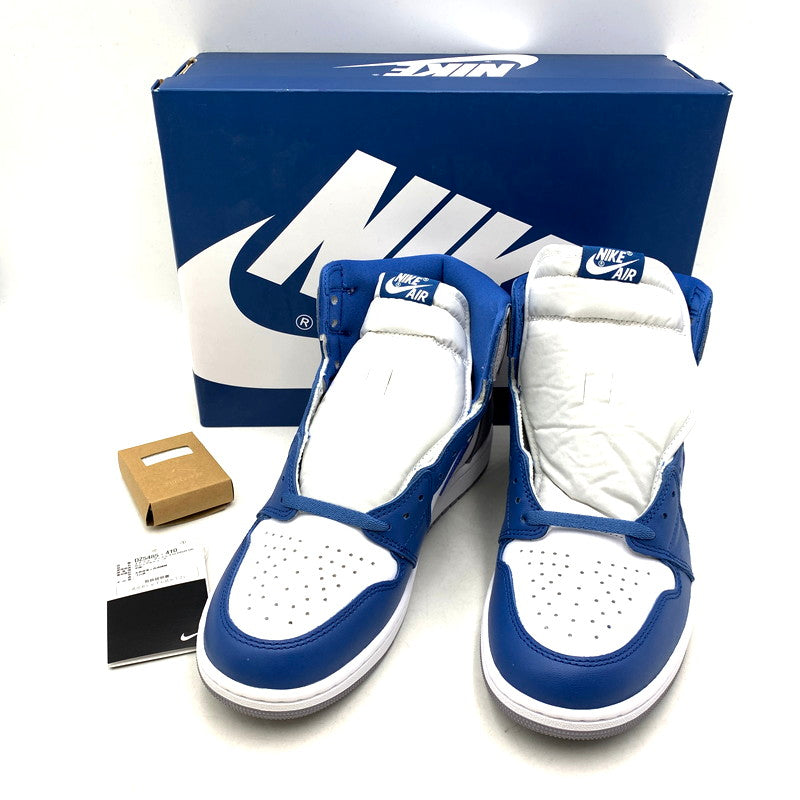 【中古美品】【メンズ】 NIKE ナイキ AIR JORDAN 1 RETRO HIGH OG DZ5485-410 エア ジョーダン 1 レトロ ハイ OG スニーカー シューズ 靴 160-241209-as-08-izu サイズ：29cm カラー：TRUE BLUE/WHITE-CEMENT GREY 万代Net店