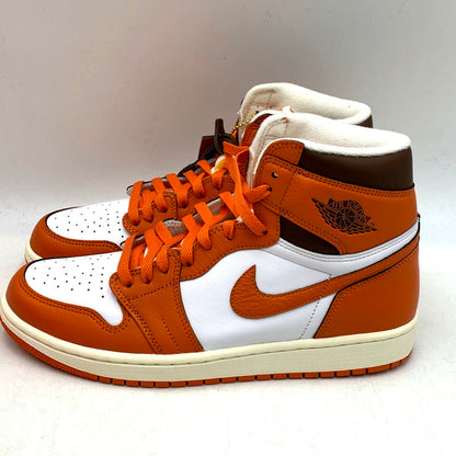 【中古美品】【メンズ】 NIKE ナイキ WMNS AIR JORDAN 1 RETRO HI OG DO9369-101 ウィメンズ エア ジョーダン 1 レトロ ハイ OG スニーカー シューズ 靴 160-241209-as-14-izu サイズ：28cm カラー：WHITE/STARFISH-CACAO WOW-SAIL 万代Net店