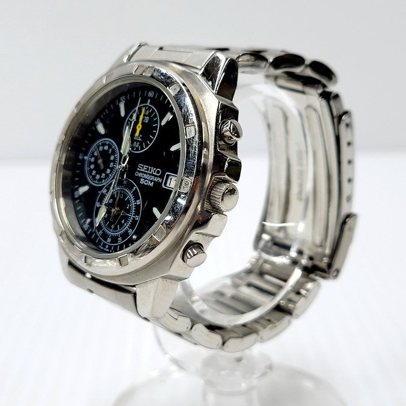 【現状渡し品】【メンズ/レディース】 SEIKO セイコー 7T92-0CA0 クォーツ 時計 腕時計 197-241213-ay-01-izu カラー：シルバー 万代Net店