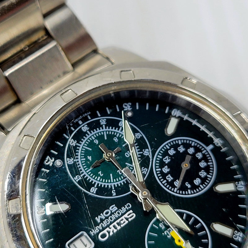 【現状渡し品】【メンズ/レディース】 SEIKO セイコー 7T92-0CA0 クォーツ 時計 腕時計 197-241213-ay-01-izu カラー：シルバー 万代Net店