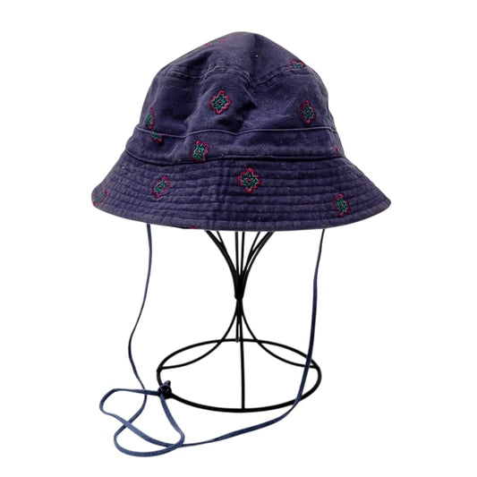 【中古品】【メンズ/レディース】 Brooks Brothers ブルックスブラザーズ BUCKET HAT バケットハット USA製 帽子 服飾雑貨 185-241213-ay-05-izu サイズ：L/XL カラー：ネイビー 万代Net店