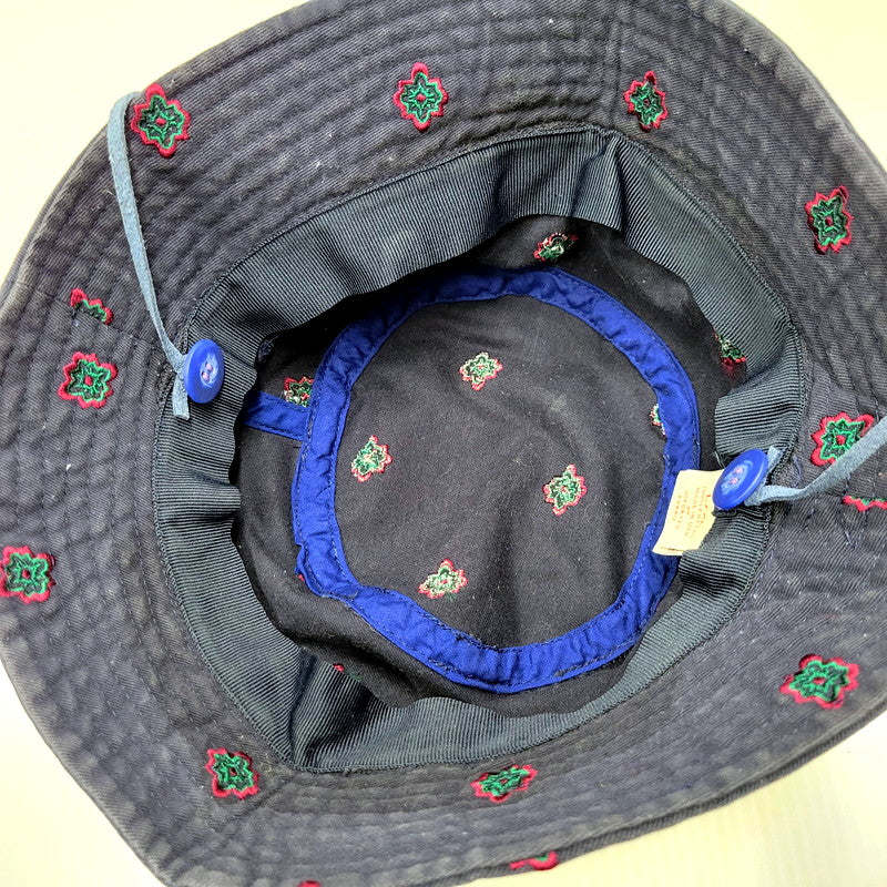 【中古品】【メンズ/レディース】 Brooks Brothers ブルックスブラザーズ BUCKET HAT バケットハット USA製 帽子 服飾雑貨 185-241213-ay-05-izu サイズ：L/XL カラー：ネイビー 万代Net店