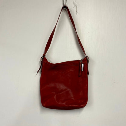 【中古品】【レディース】  OLD COACH オールドコーチ SHOULDER BAG 9177 ショルダーバッグ カバン 鞄 180-241219-as-01-izu カラー：レッド 万代Net店