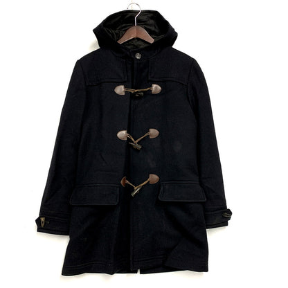 【中古品】【メンズ】 A.P.C. アーペーセー HOODED DUFFLE COAT フーデッド ダッフルコート アウター 141-241215-as-32-izu サイズ：XS カラー：ブラック 万代Net店