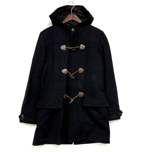 【中古品】【メンズ】 A.P.C. アーペーセー HOODED DUFFLE COAT フーデッド ダッフルコート アウター 141-241215-as-32-izu サイズ：XS カラー：ブラック 万代Net店