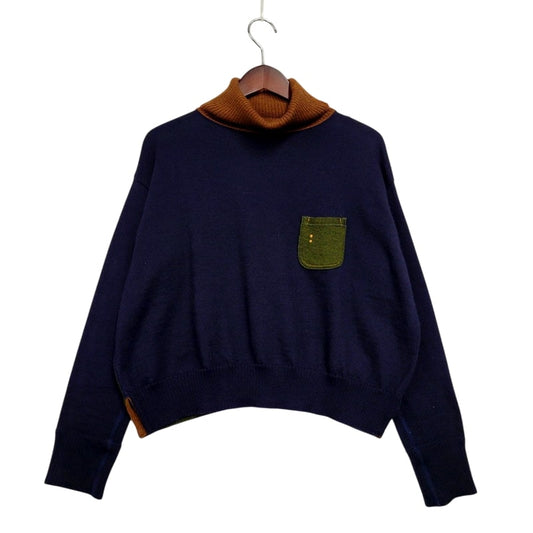 【中古品】【レディース】 45R フォーティファイブ・アール 71080013 度詰USモーのニットソータートル 長袖 トップス 168-241214-as-16-izu サイズ：2 カラー：マルチカラー 万代Net店