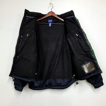 【中古品】【メンズ】 OLD GAP オールドギャップ DOWN JACKET ダウンジャケット アウター 146-241214-as-14-izu サイズ：XS カラー：ネイビー 万代Net店