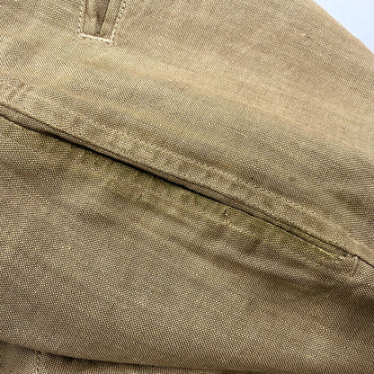 【現状渡し品】【メンズ】 Banana Republic バナナリパブリック 90S IRISH LINEN PANTS アイリッシュリネン パンツ ボトムス 157-241219-as-42-izu サイズ：32R カラー：カーキ系 万代Net店