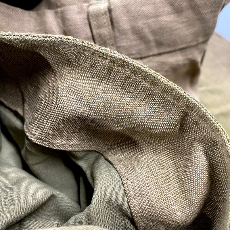 【現状渡し品】【メンズ】 Banana Republic バナナリパブリック 90S IRISH LINEN PANTS アイリッシュリネン パンツ ボトムス 157-241219-as-42-izu サイズ：32R カラー：カーキ系 万代Net店
