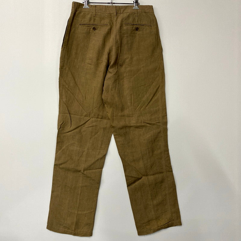 【現状渡し品】【メンズ】 Banana Republic バナナリパブリック 90S IRISH LINEN PANTS アイリッシュリネン パンツ ボトムス 157-241219-as-42-izu サイズ：32R カラー：カーキ系 万代Net店
