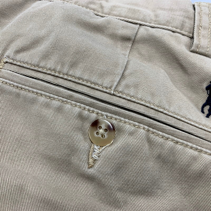 【中古品】【メンズ】 POLO RALPH LAUREN ポロ・ラルフローレン ETHAN PANTS イーサンパンツ ズボン ボトムス 157-241216-ma-21-izu サイズ：30×30 カラー：ベージュ 万代Net店