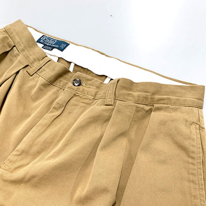 【中古品】【メンズ】 POLO RALPH LAUREN ポロ・ラルフローレン ETHAN PANTS イーサンパンツ ズボン ボトムス 157-241216-ma-22-izu サイズ：32×30 カラー：茶系 万代Net店