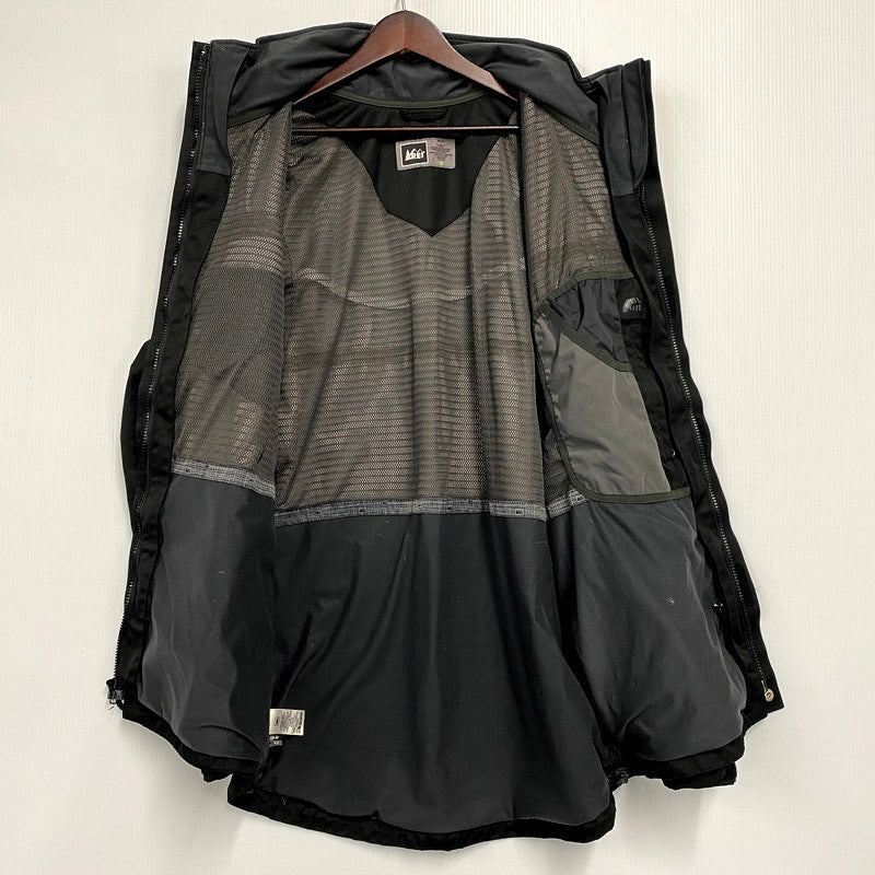 【中古品】【メンズ】  REI レイ MOUNTAIN PARKA 2010年製 マウンテンパーカー ジャケット アウター 146-241215-as-22-izu サイズ：L カラー：ブラック 万代Net店