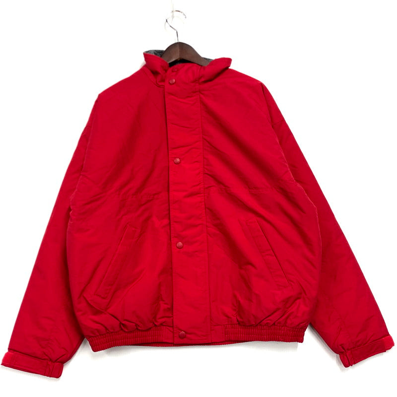 【中古美品】【メンズ】 GEAR FOR SPORTS ギアフォースポーツ 90S NYLON FLEECE JACKET ナイロンフリースジャケット アウター 146-241217-as-18-izu サイズ：L カラー：レッド 万代Net店