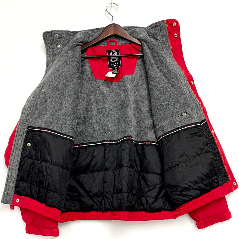 【中古美品】【メンズ】 GEAR FOR SPORTS ギアフォースポーツ 90S NYLON FLEECE JACKET ナイロンフリースジャケット アウター 146-241217-as-18-izu サイズ：L カラー：レッド 万代Net店